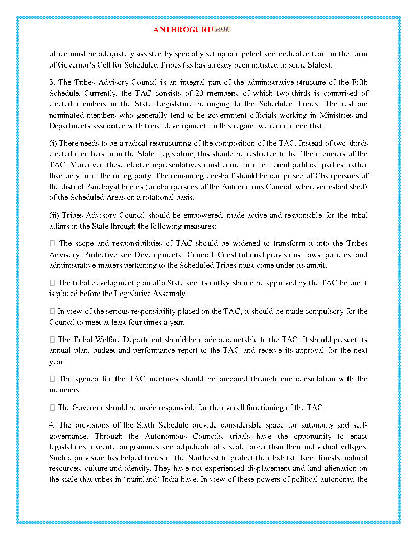 Anthroguru Anthropology Report Summaries Printed Notes